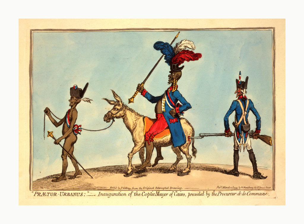 Detail of Praetor-Urbanus by James Gillray