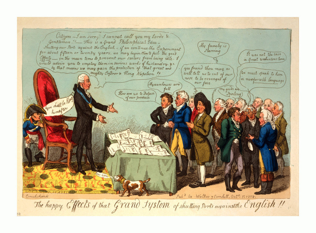 Detail of The happy effects of that grand systom by Anonymous