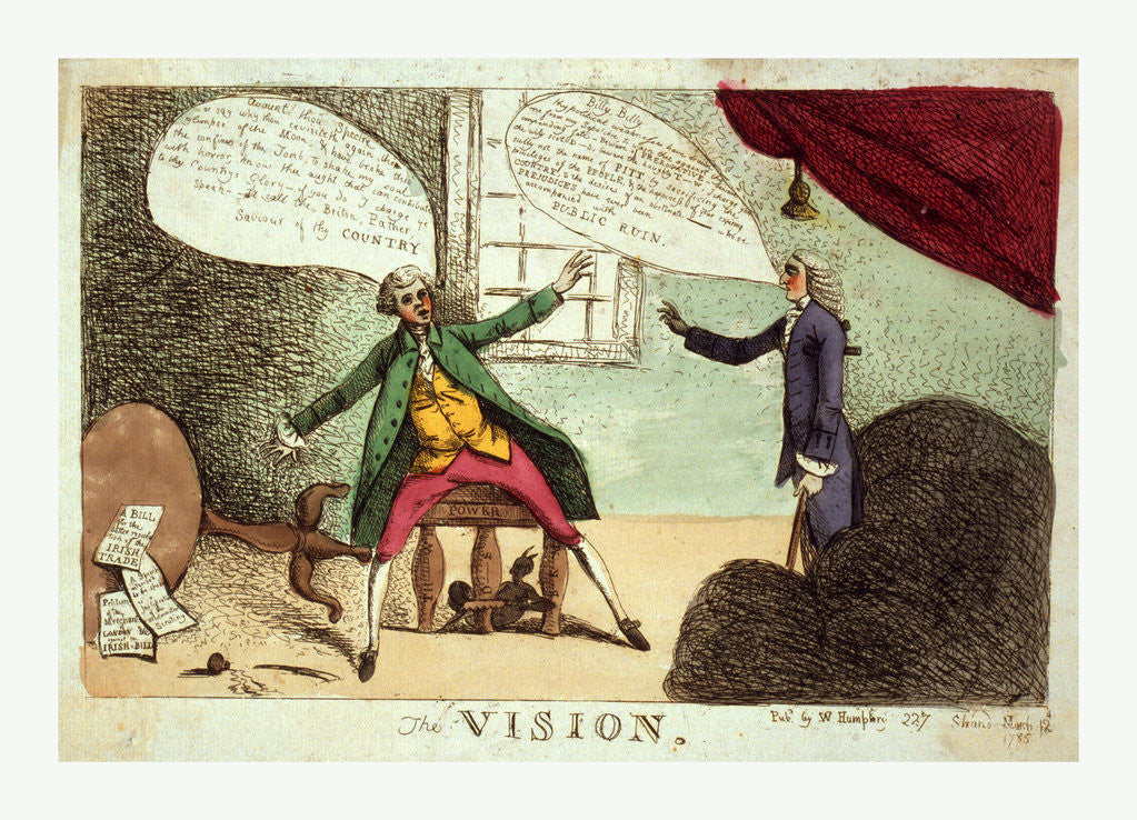 Detail of The vision by Anonymous