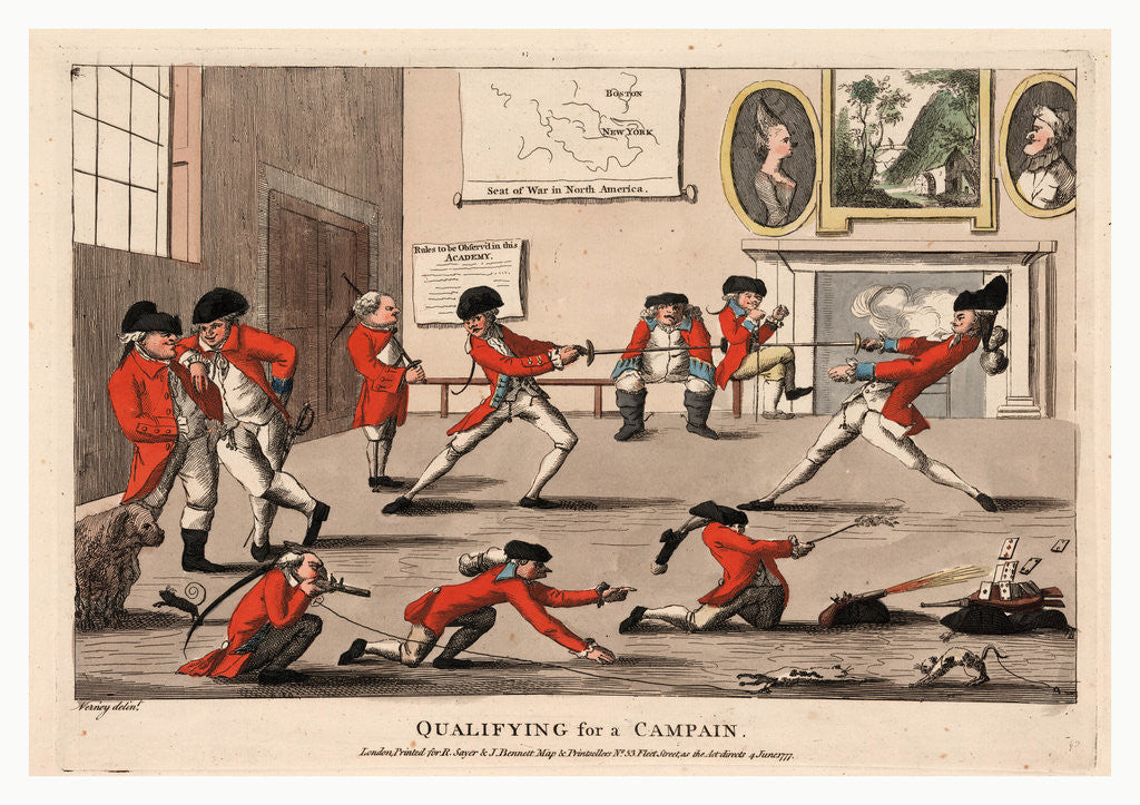 Detail of Qualifying for a campain by Anonymous