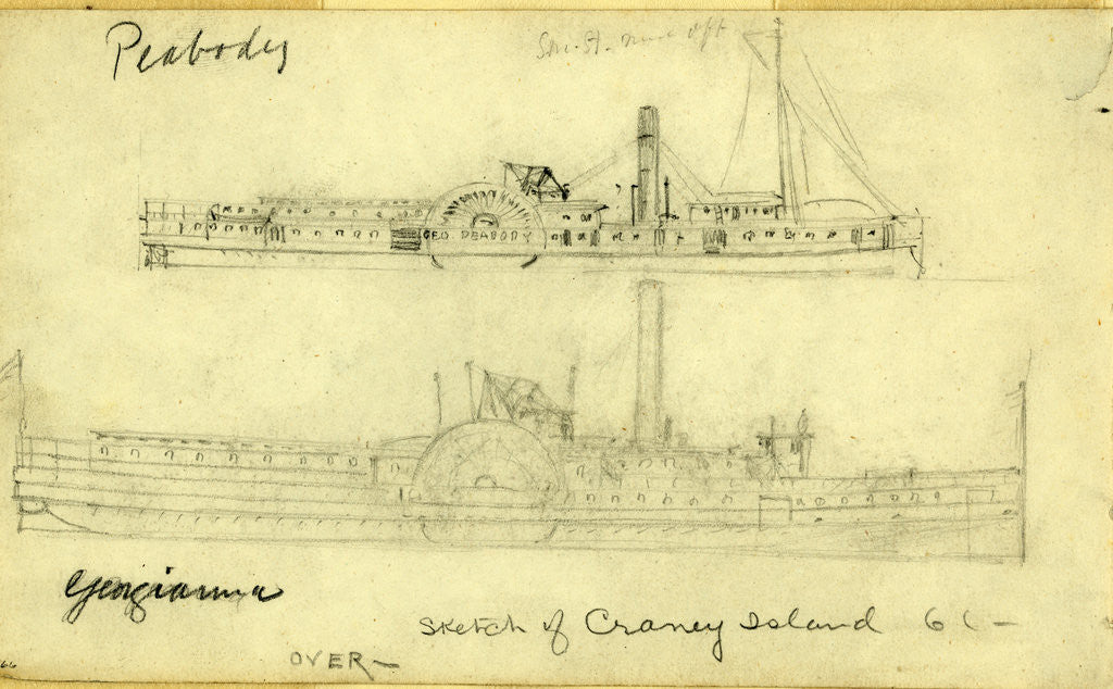 Detail of Peabody and Georgianna, by Anonymous