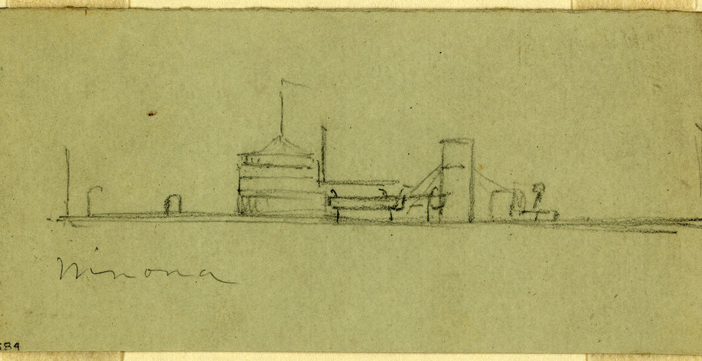 Detail of Winona, Ironclad by Anonymous