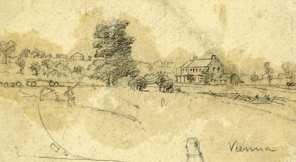 Detail of Vienna by Alfred R Waud