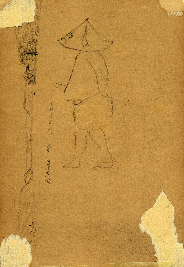 Detail of Havre de Grace by Alfred R Waud