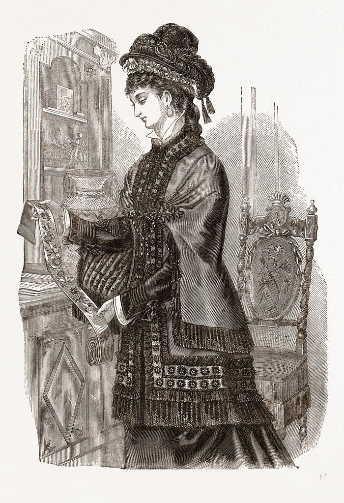 Detail of The Hildegarde Mantelet by Anonymous