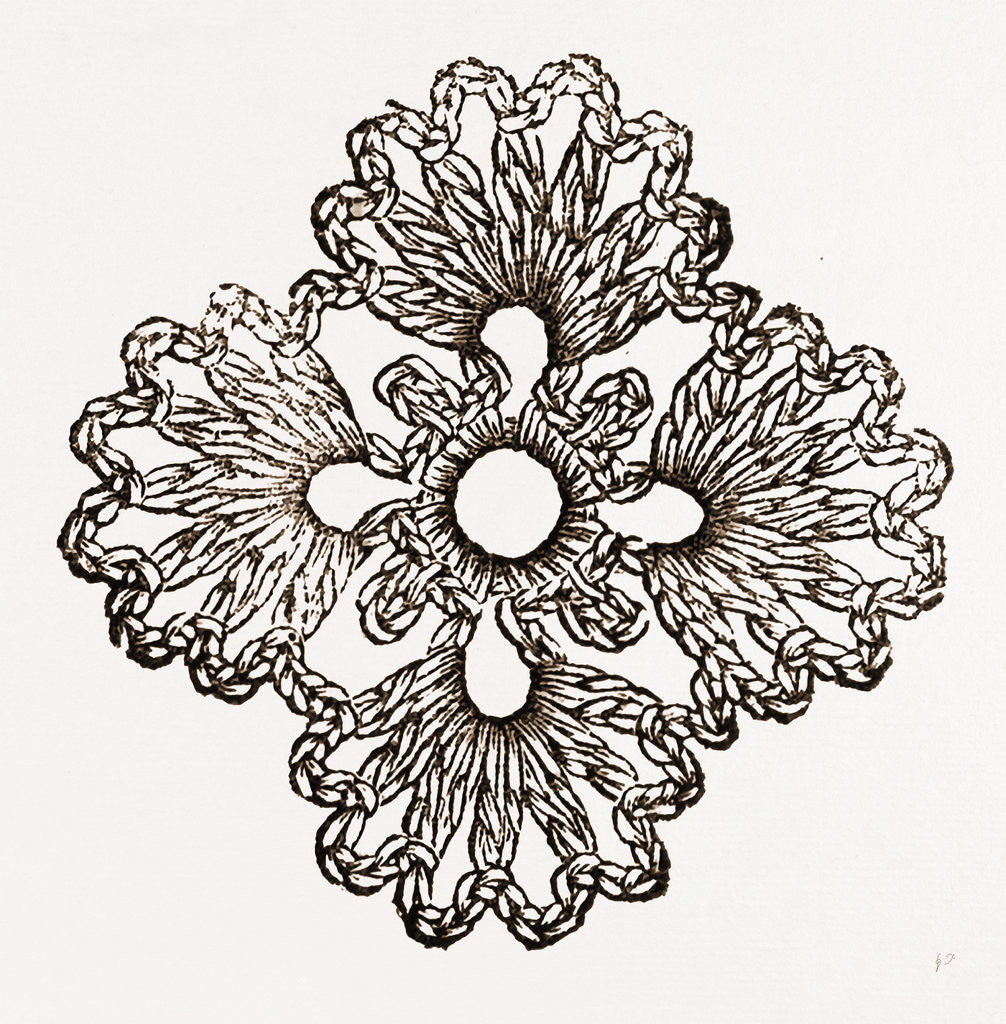 Detail of Rosette by Anonymous