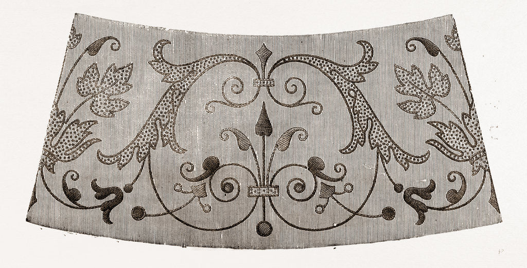 Detail of Detail Of Chemise, Needlework by Anonymous