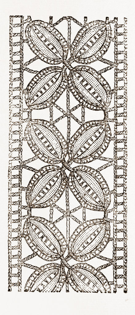 Detail of Insertion For Underlinen by Anonymous