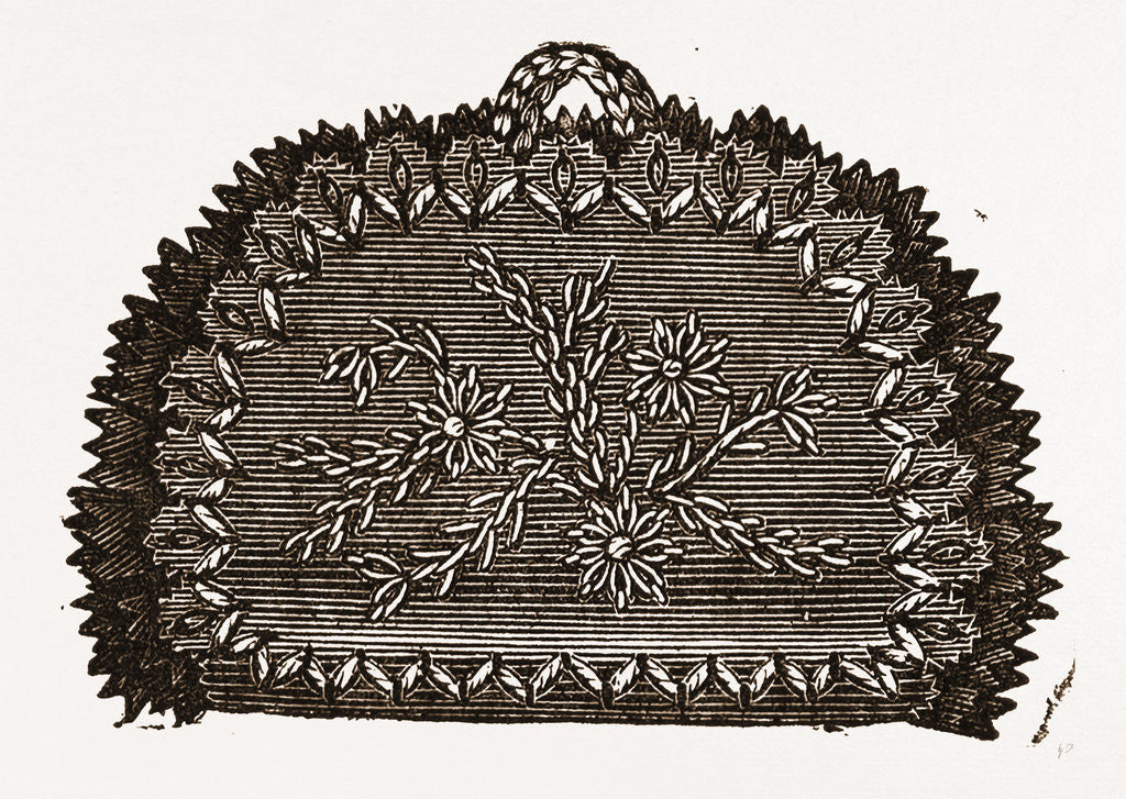 Detail of Ornamental Penwiper by Anonymous