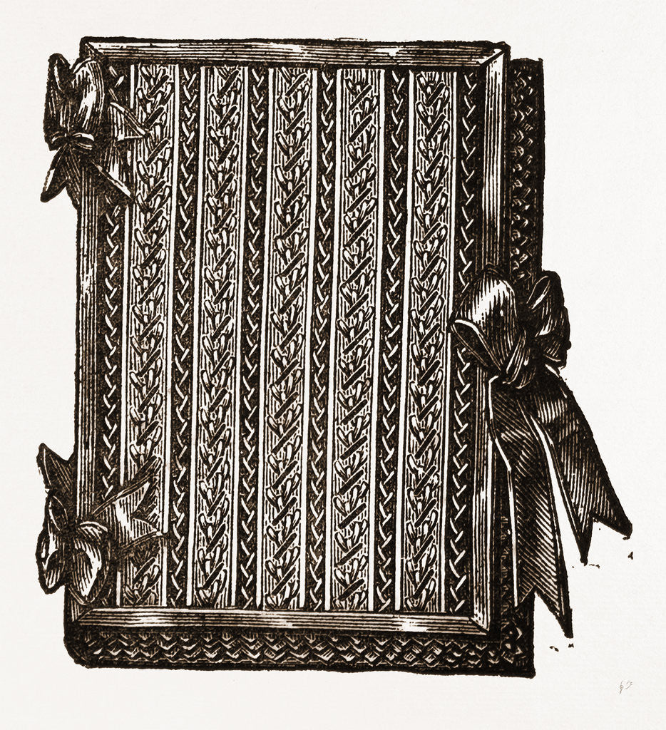 Detail of Needle-book by Anonymous