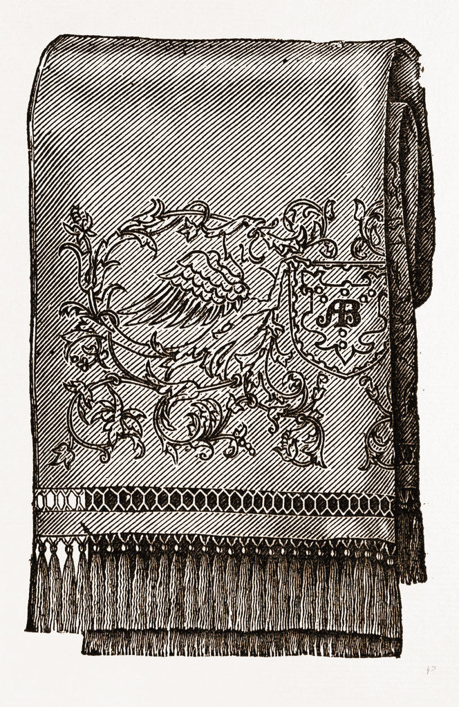 Detail of Needlework by Anonymous
