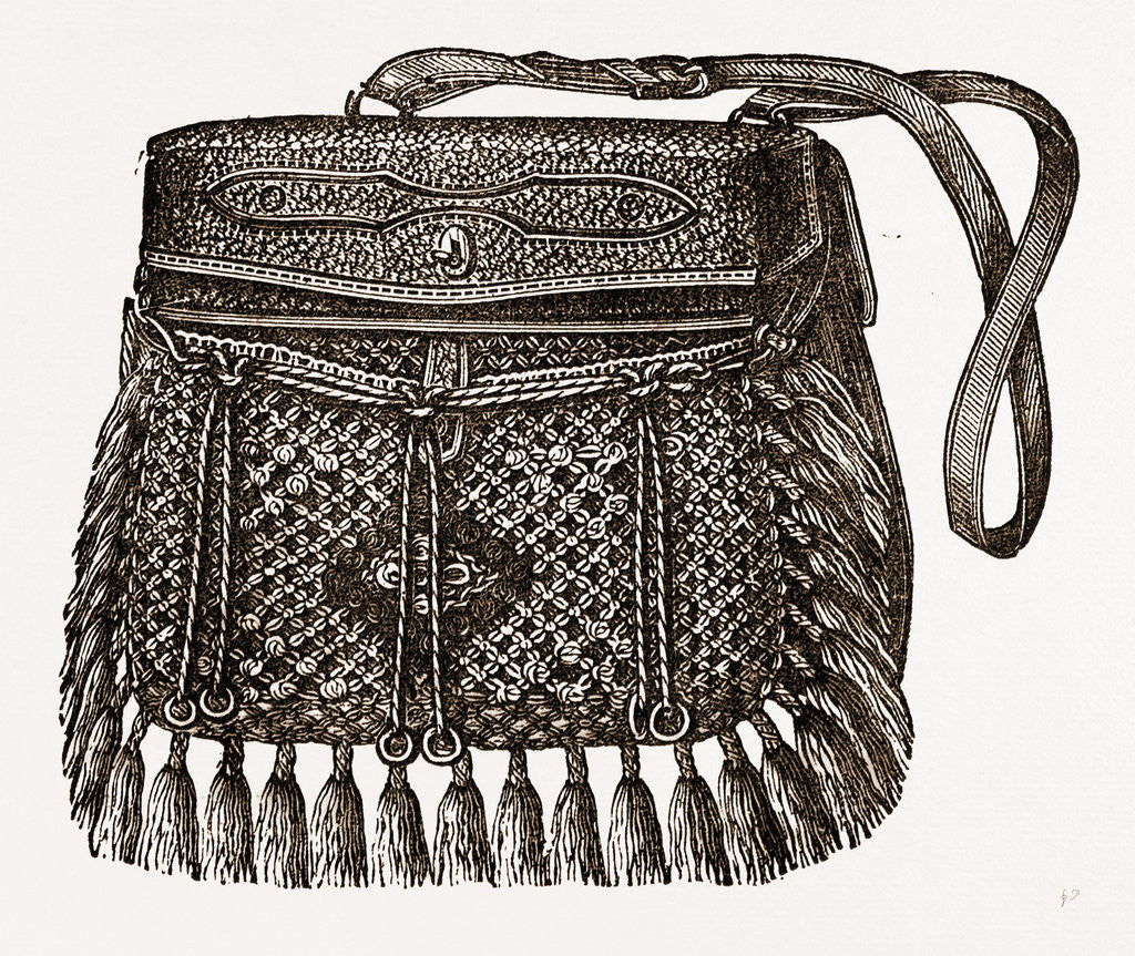 Detail of Hunting-pouch by Anonymous