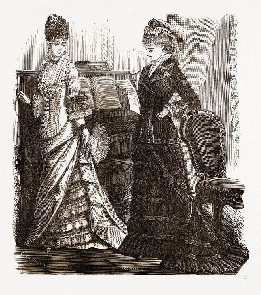Detail of Dinner And Home Toilettes by Anonymous