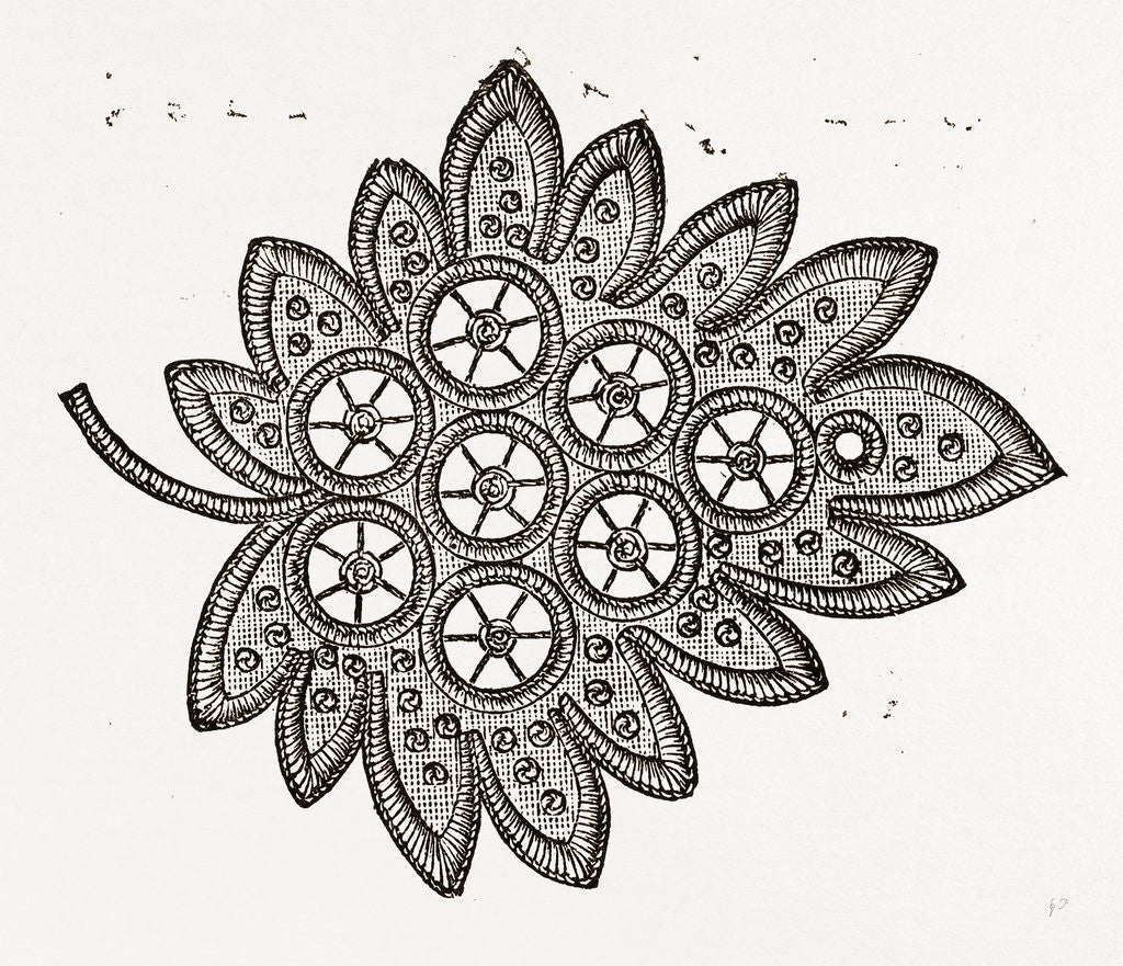 Detail of Needlework by Anonymous
