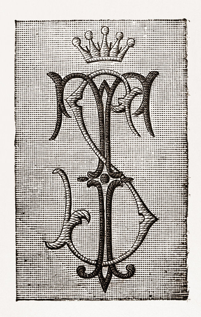 Detail of Monogram (z.z.) by Anonymous