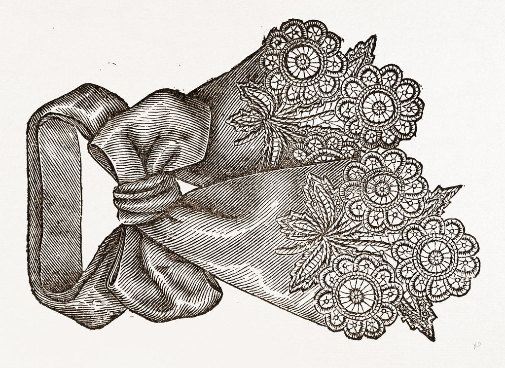 Detail of Needlework by Anonymous