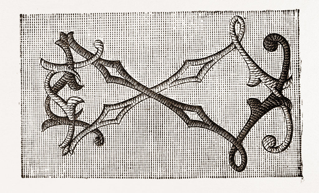 Detail of Needlework by Anonymous