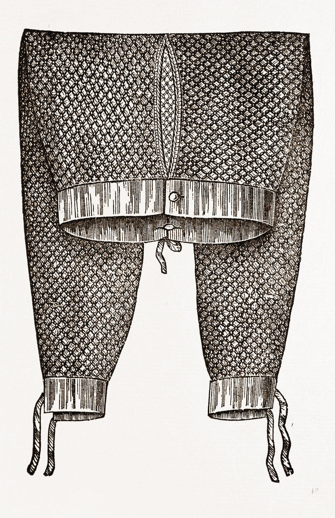 Detail of Gentleman's Drawers by Anonymous