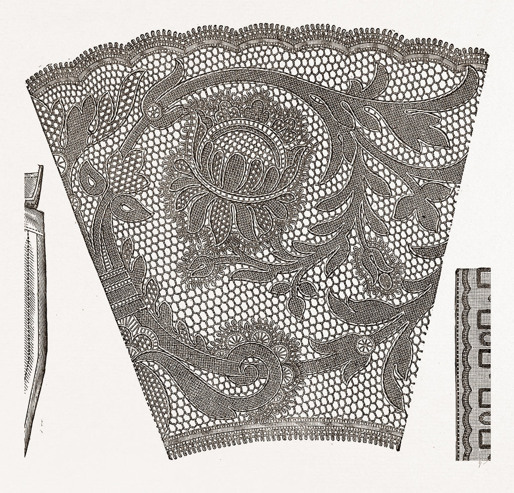 Detail of Needlework by Anonymous