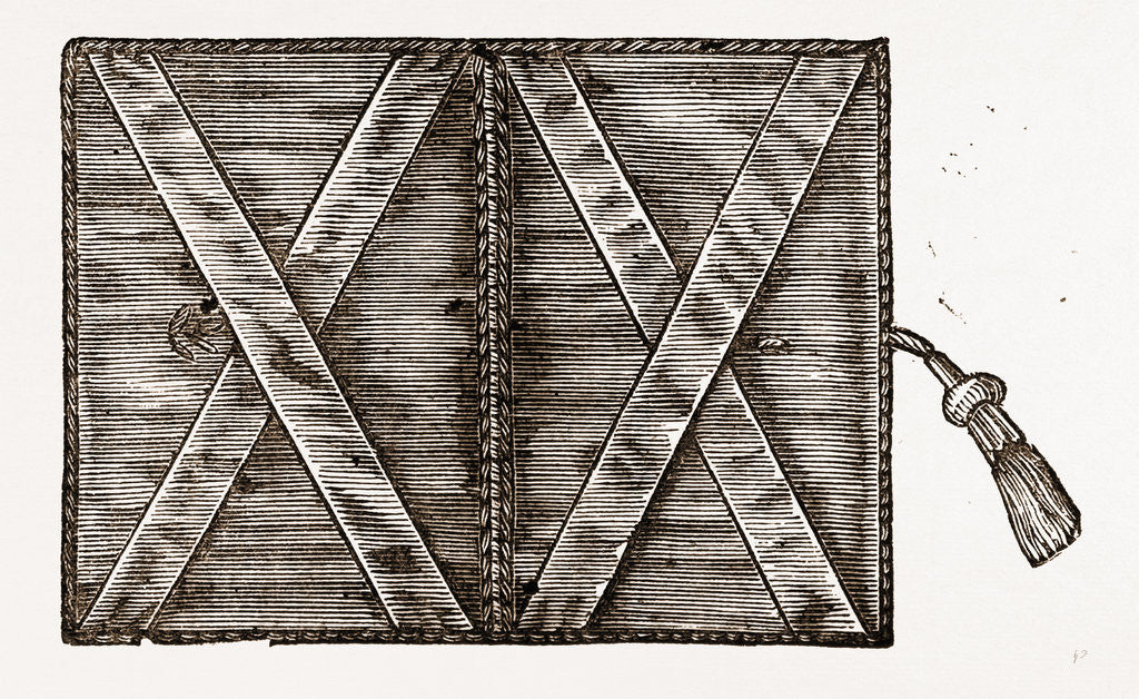 Detail of Case For Cartes De Visite by Anonymous