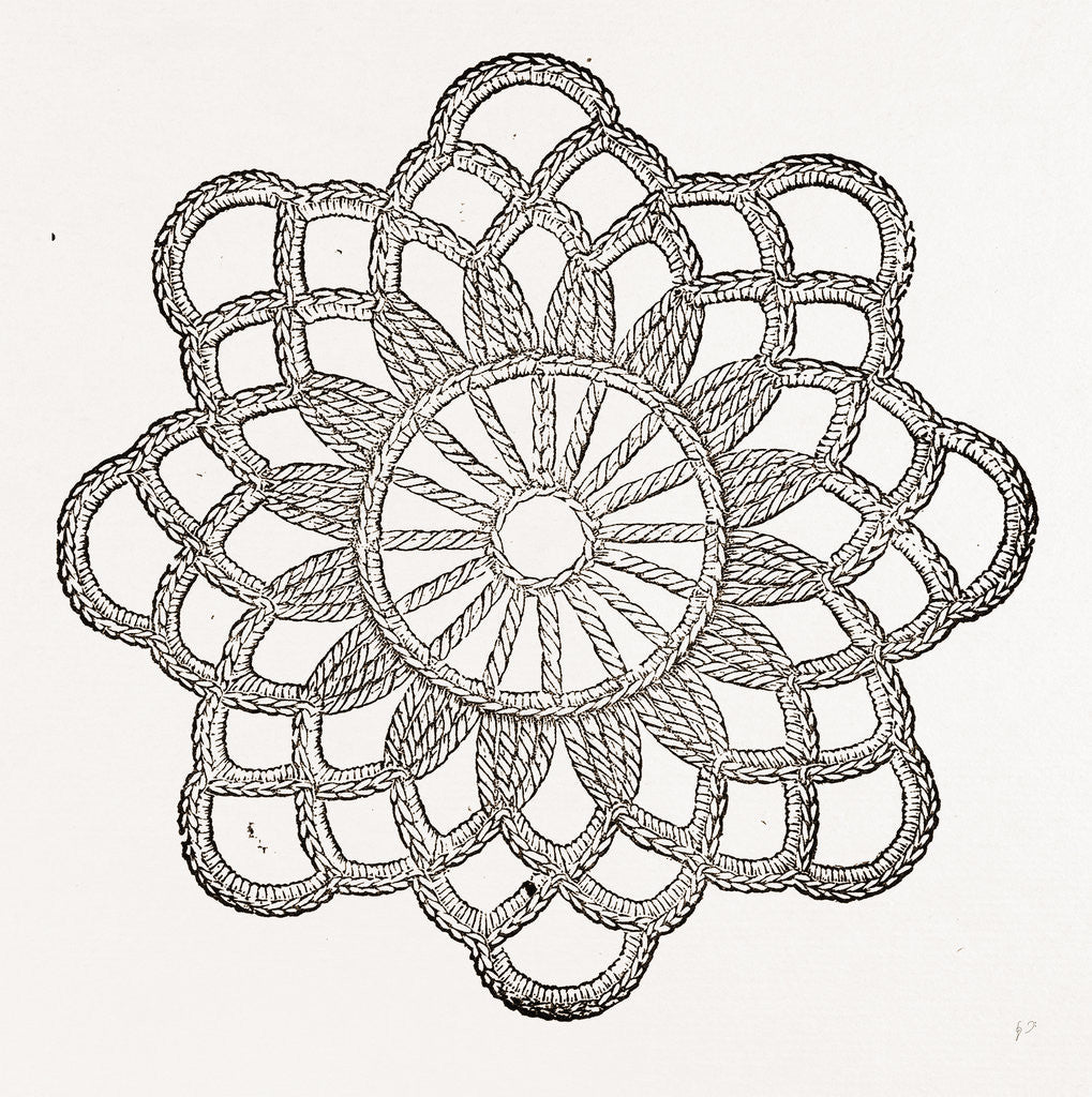 Detail of Rosette by Anonymous