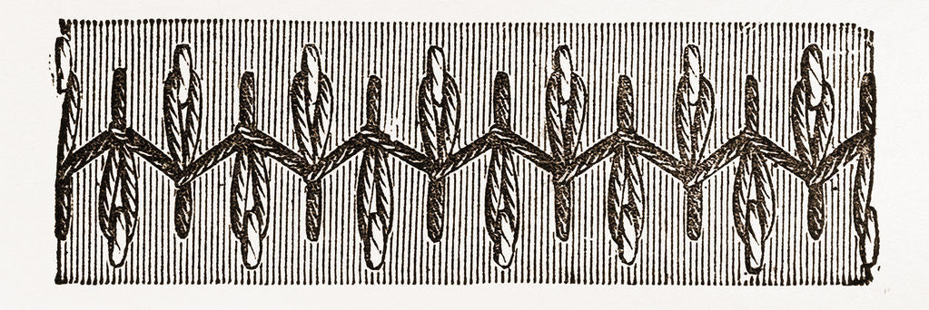 Detail of Needlework by Anonymous