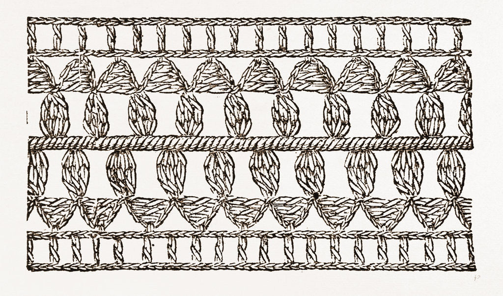 Detail of Insertion For Underlinen by Anonymous