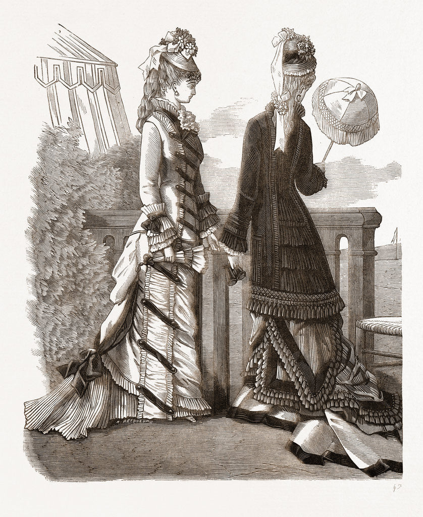 Detail of Spring Costumes by Anonymous