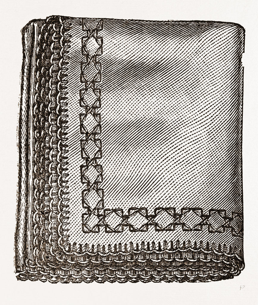 Detail of Needlework by Anonymous