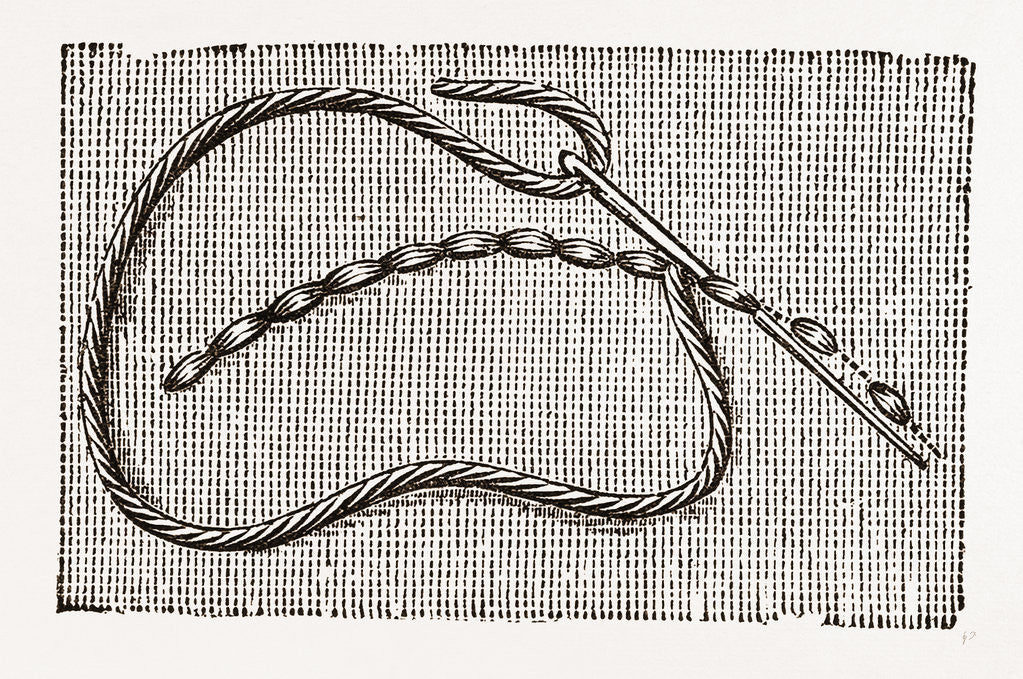 Detail of Needlework by Anonymous