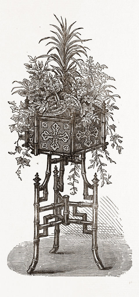 Detail of Jardiniere by Anonymous