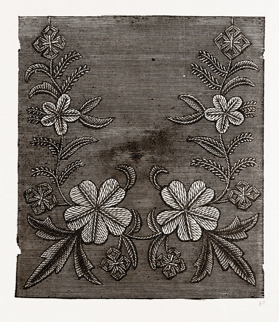 Detail of Needlework by Anonymous