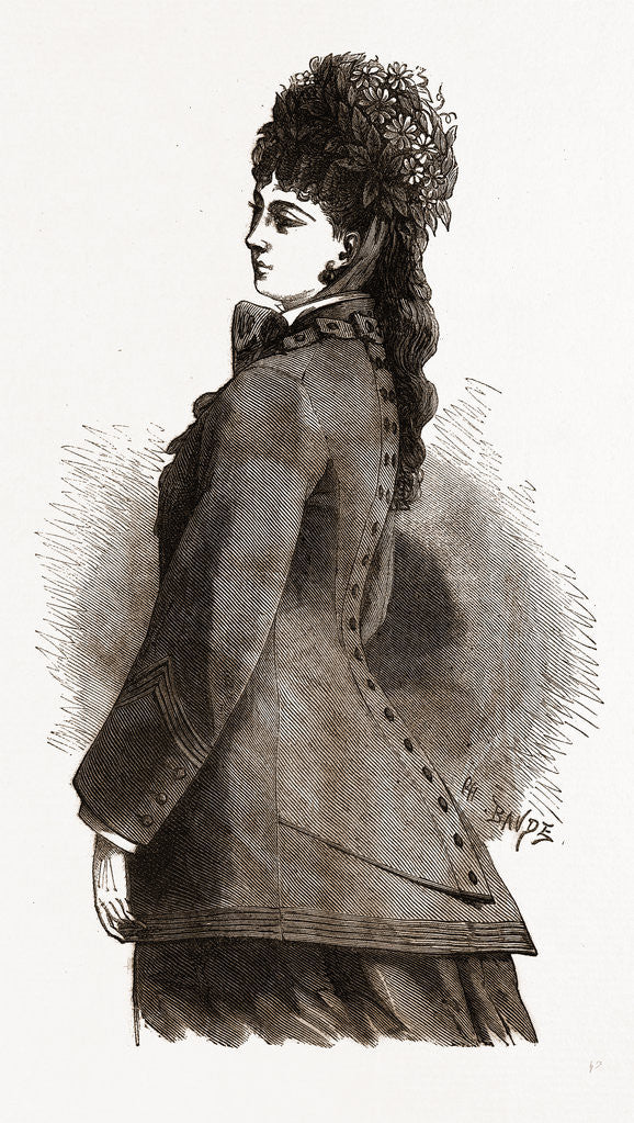 Detail of Bertha Confection by Anonymous