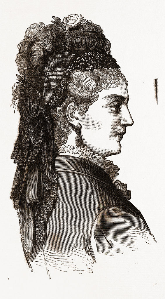 Detail of Bonnet by Anonymous