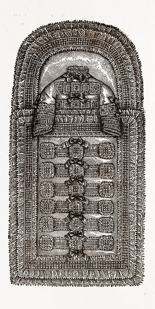 Detail of Christening Case For Infants by Anonymous
