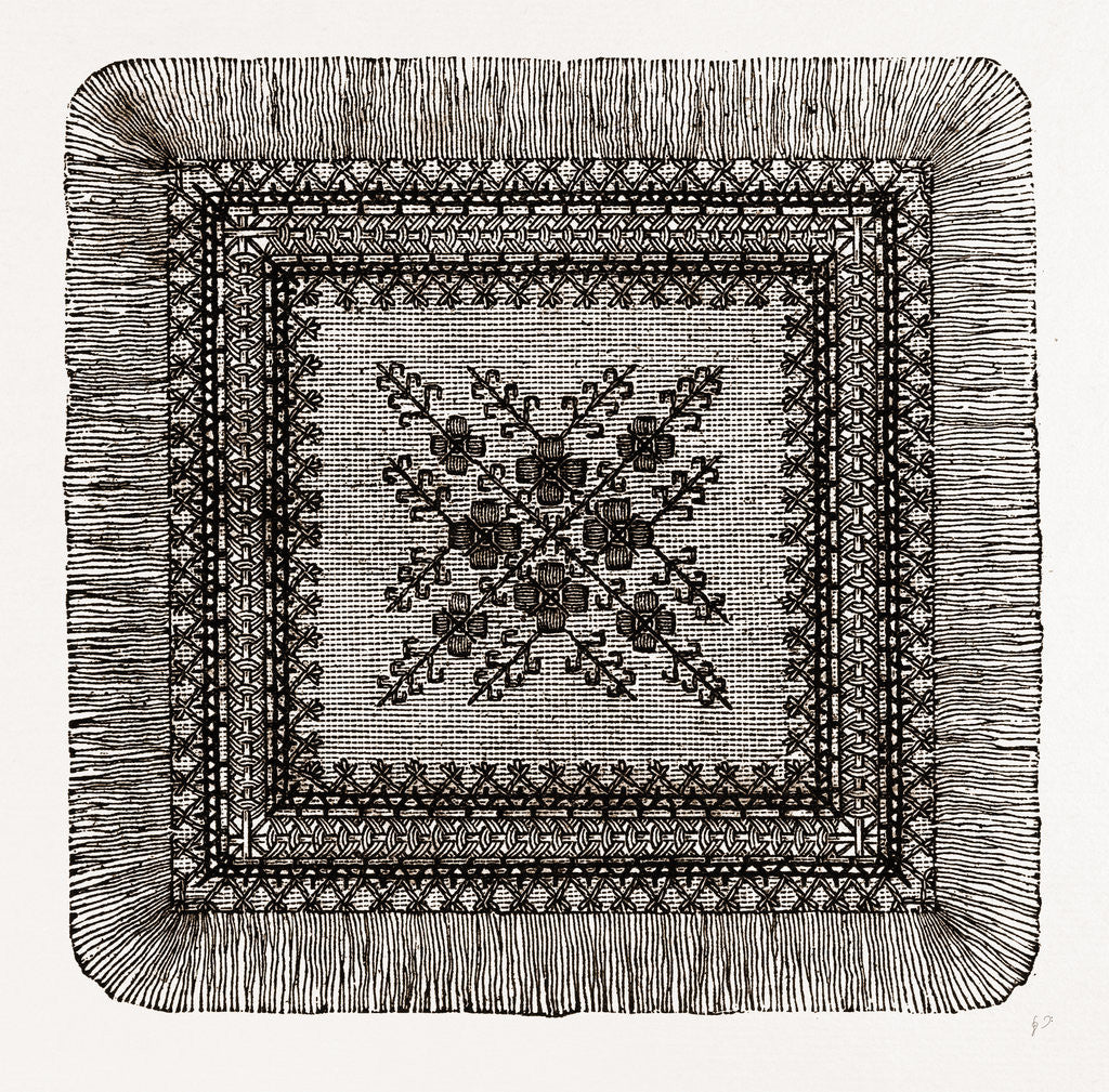 Detail of Afternoon Teacloth by Anonymous