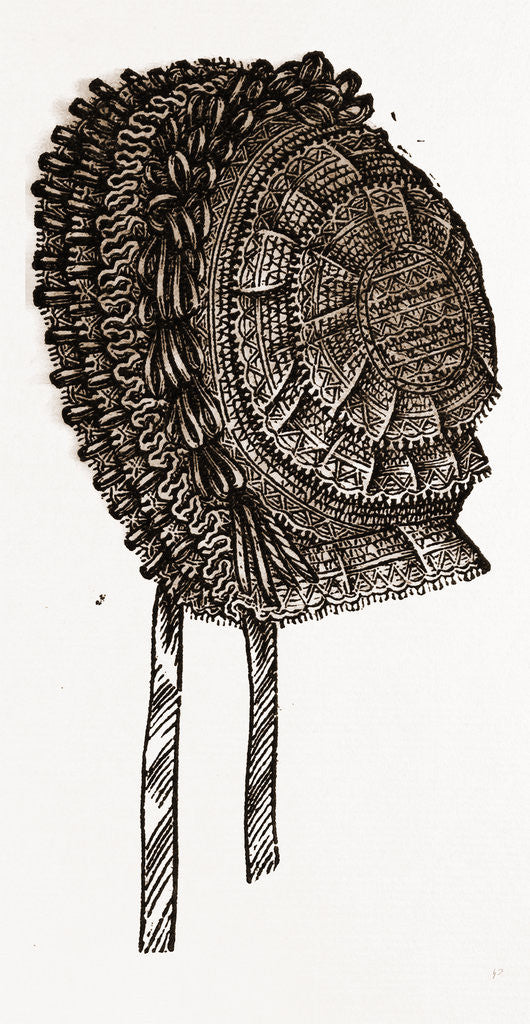 Detail of Baby's Cap by Anonymous