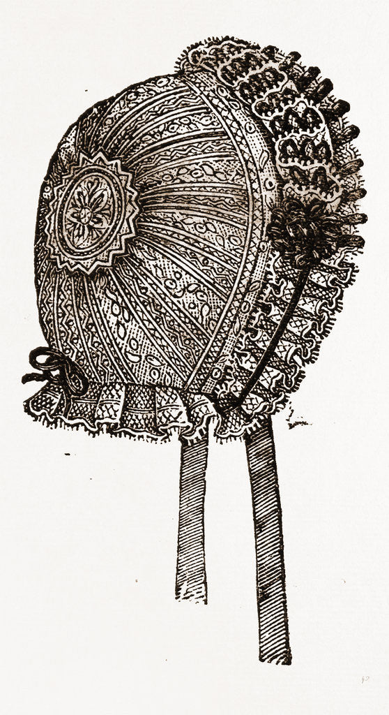 Detail of Baby's Cap by Anonymous