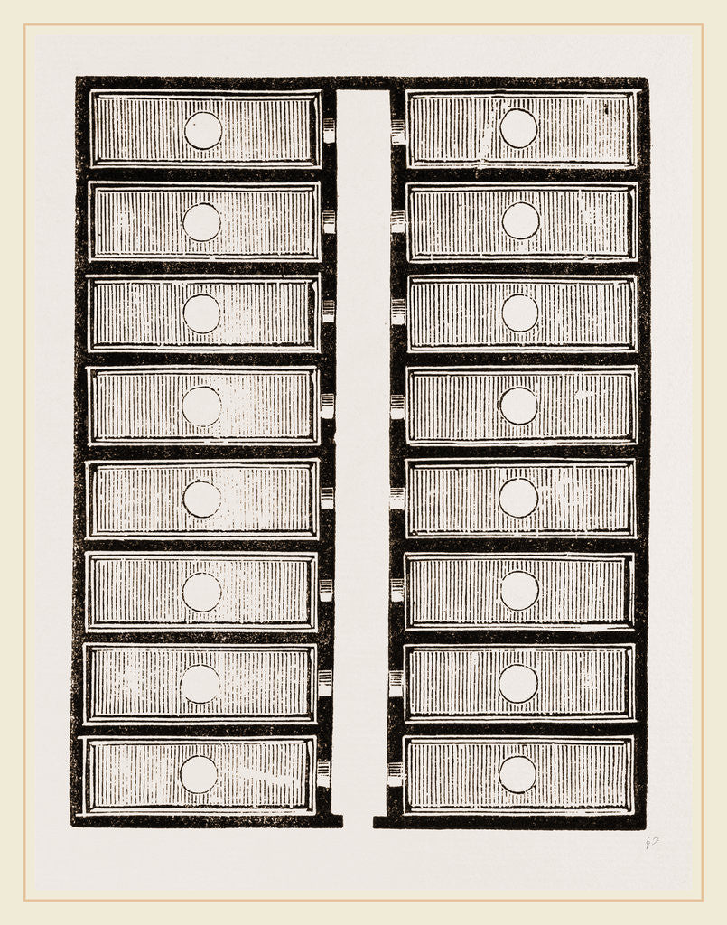 Detail of Ground-plan of Egg-Oven by Anonymous