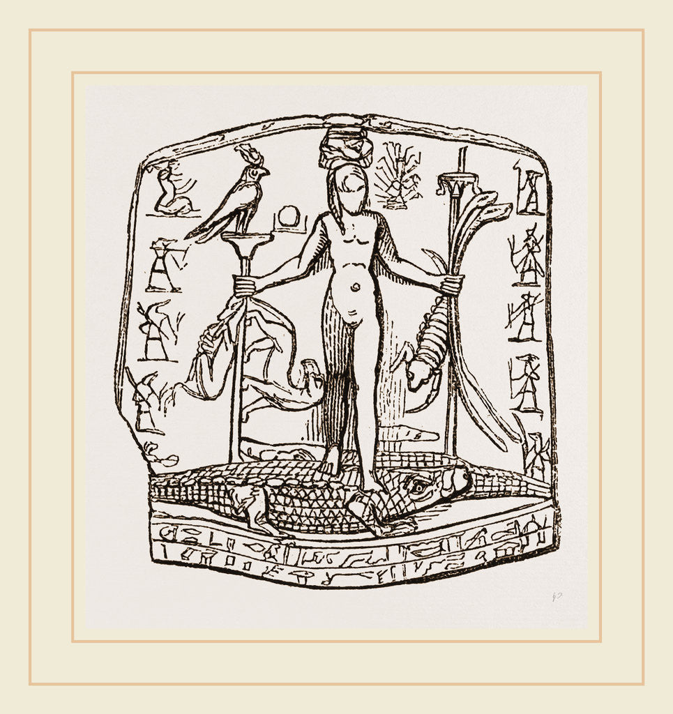 Detail of From Egyptian Antiquities, Egypt by Anonymous