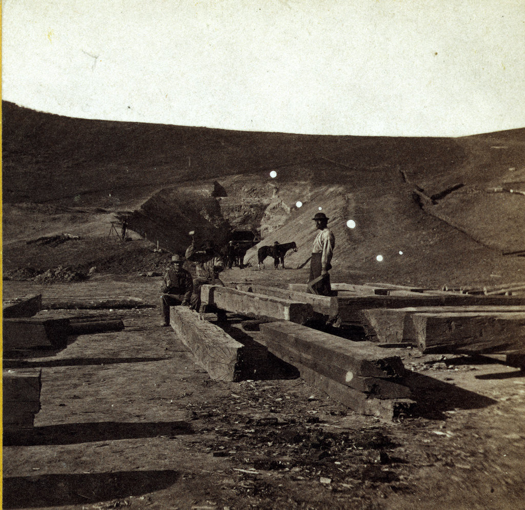 Detail of Tunnel No. 2, head of Echo Canon by Anonymous