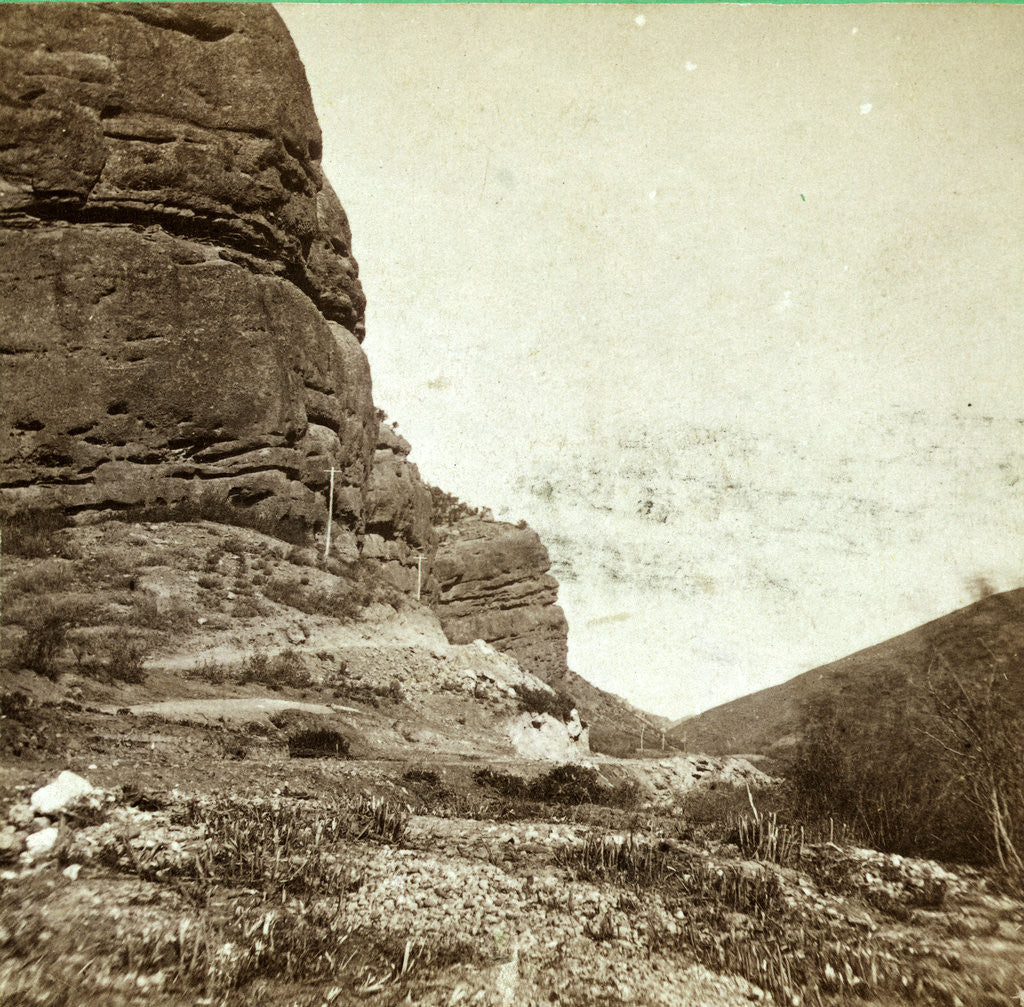 Detail of Looking down Echo Canon, US, USA by Anonymous