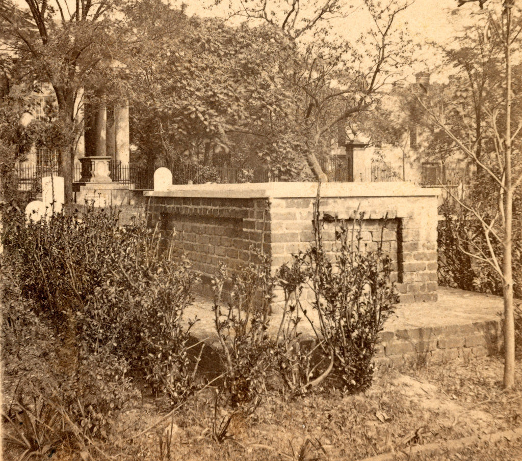 Detail of View of John C. Calhoun's Tomb, Charleston, S.C. by Anonymous