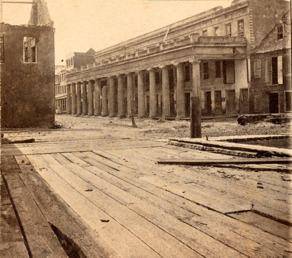 Detail of Vendue Range, Charleston, S.C. by Anonymous