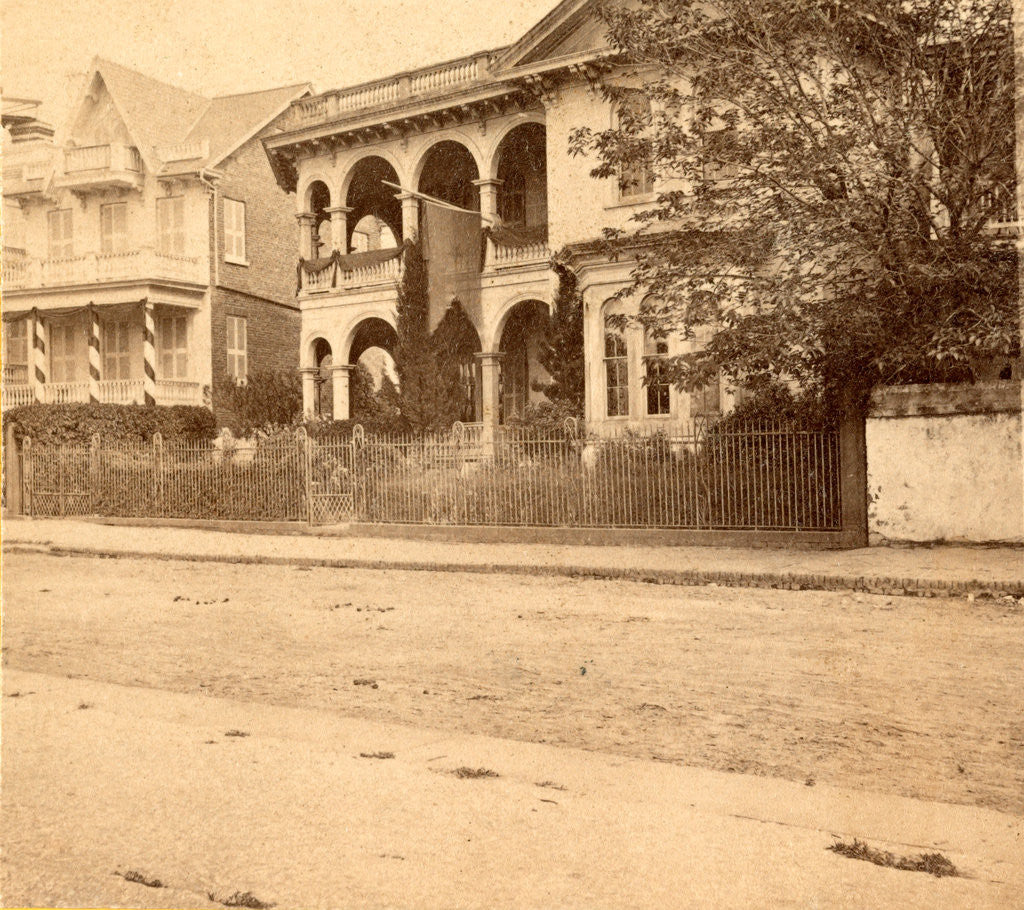Detail of Head Quarters of Gen. John P. Hatch, South Battery, Charleston, S.C. by Anonymous