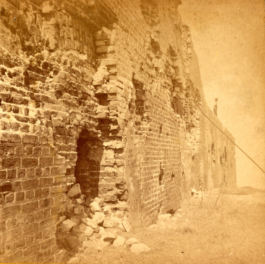 Detail of Fort Sumter by Anonymous