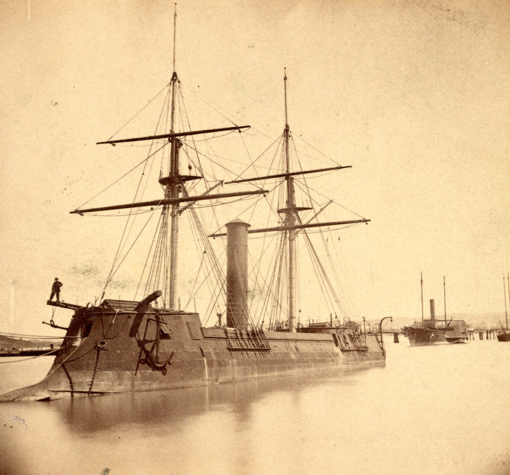 Detail of Rebel Ram Stonewall, USA by Anonymous