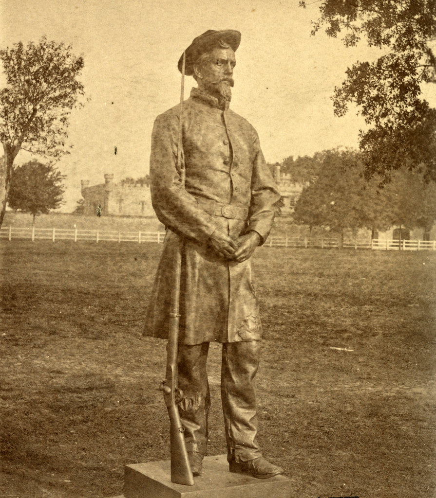 Detail of The Confederate, USA by Anonymous