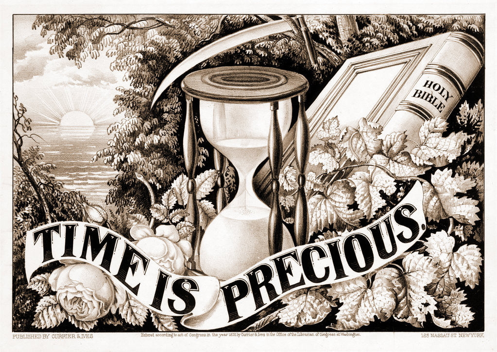 Detail of Time is precious by Anonymous
