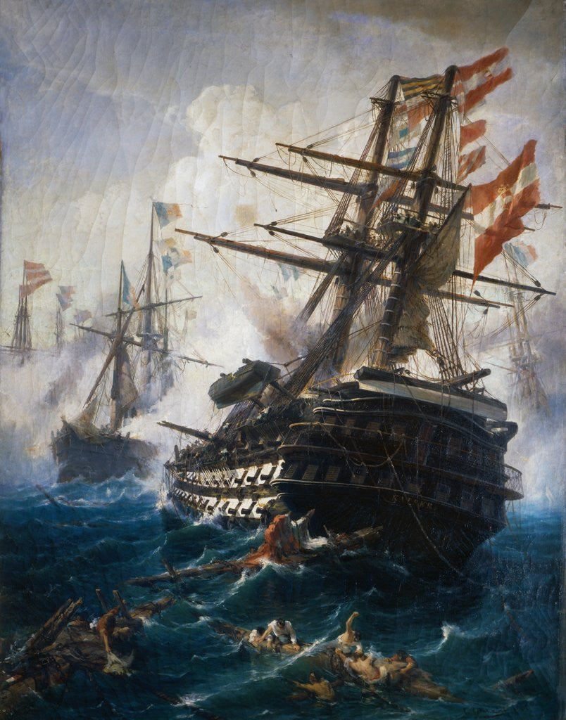 Detail of Seabattle by C. Bolanchi